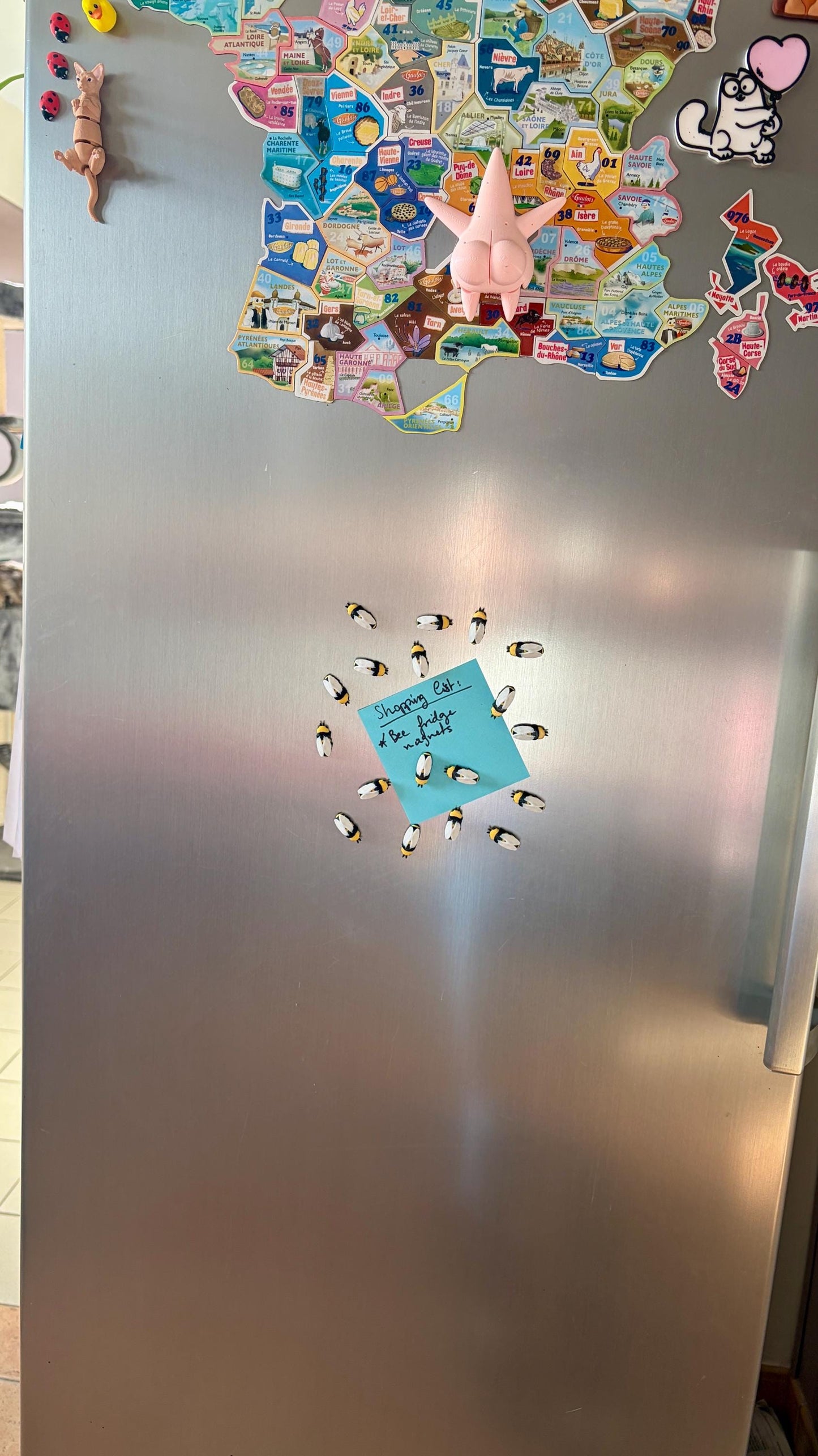 Bee Fridge Magnets