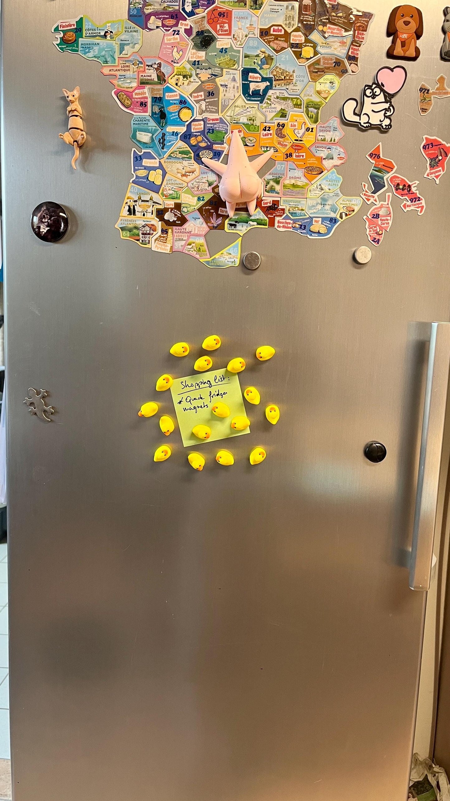 Duck refrigerator magnets