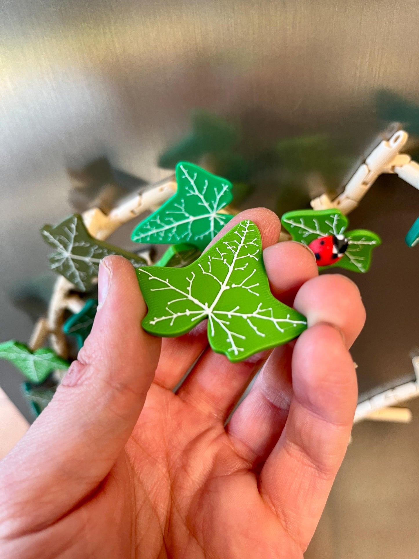 Articulated Ivy refrigerator magnet