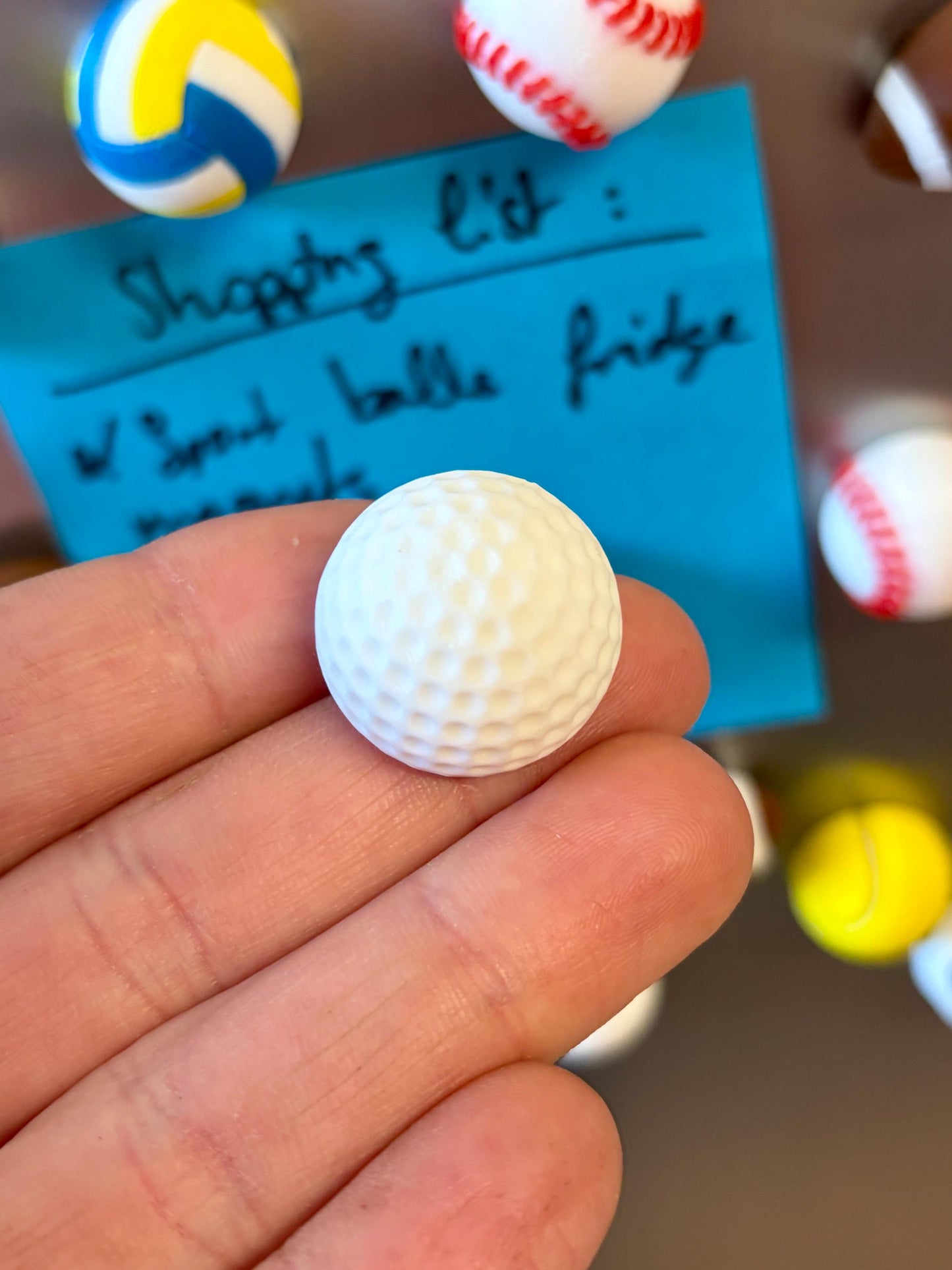 Sports Balls Refrigerator Magnets