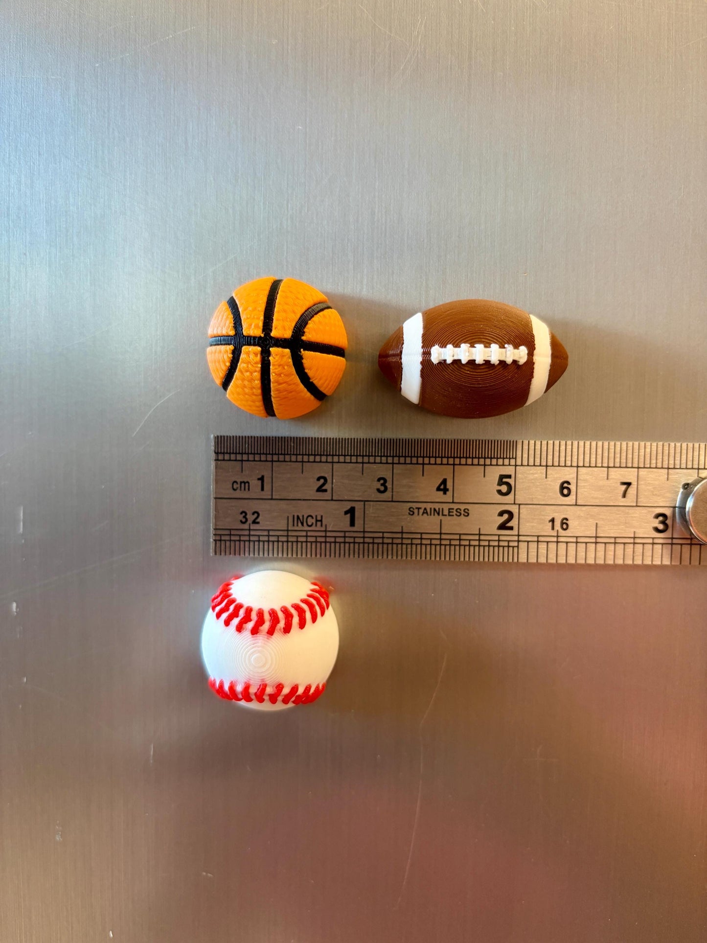 Sports Balls Refrigerator Magnets