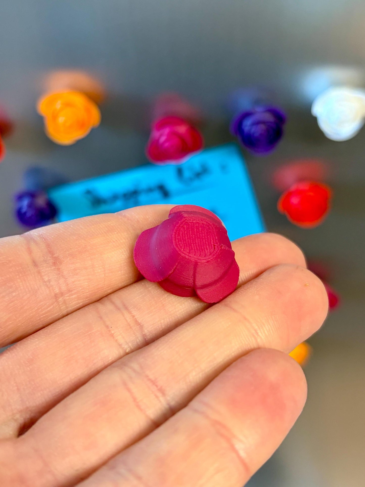 Aimants de réfrigérateur Roses