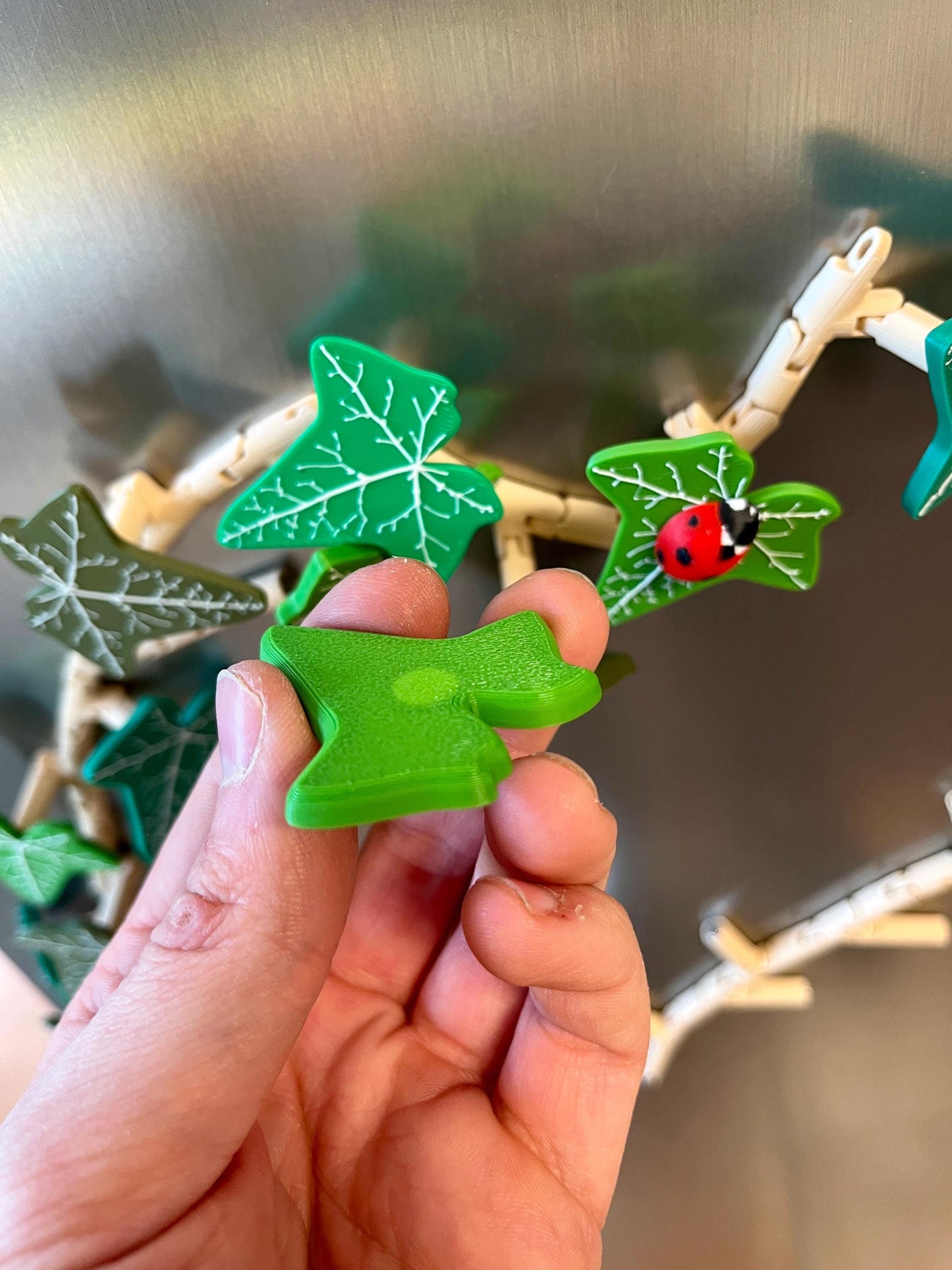 Articulated Ivy refrigerator magnet