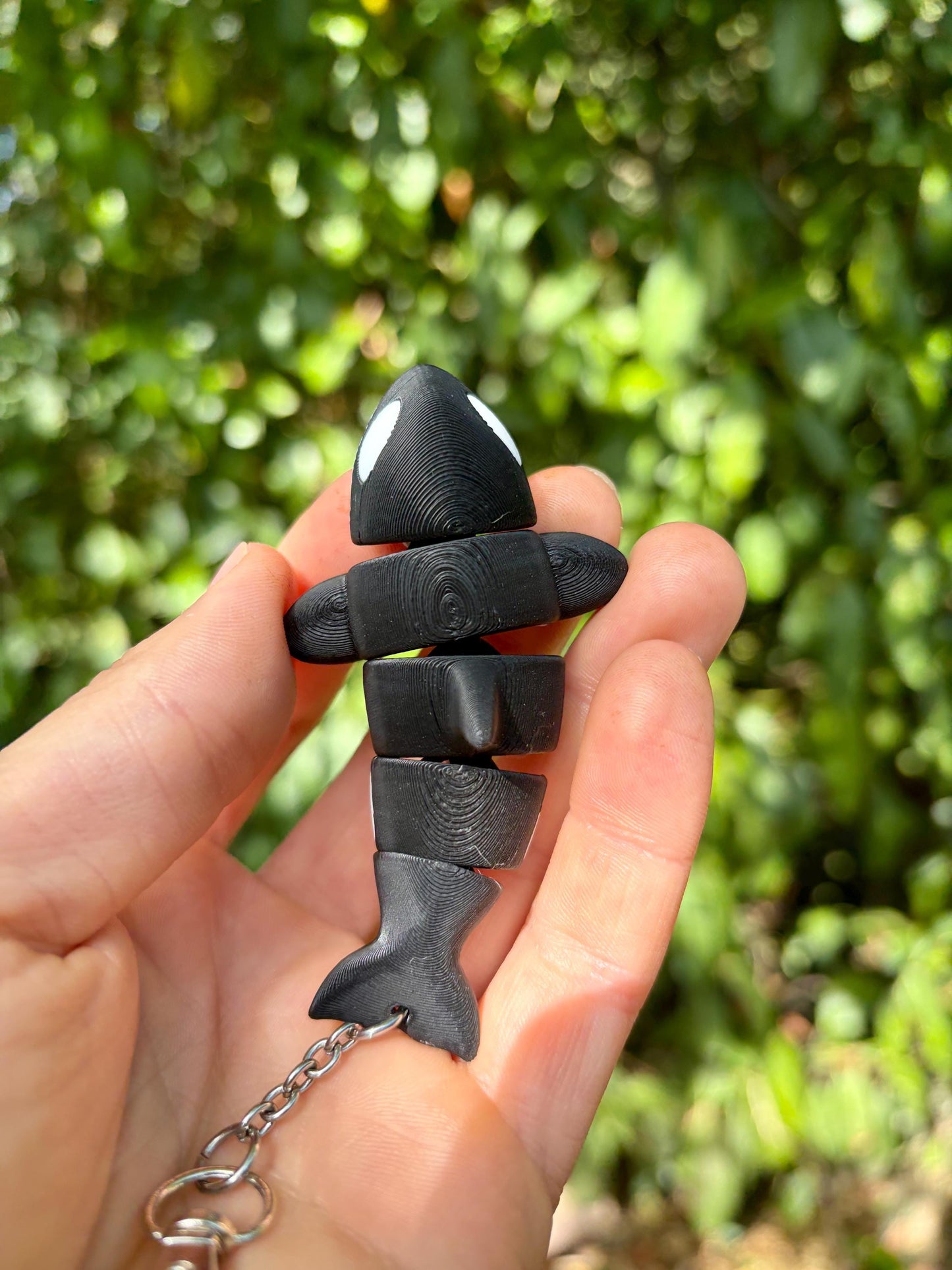 Articulated Orca Keychains