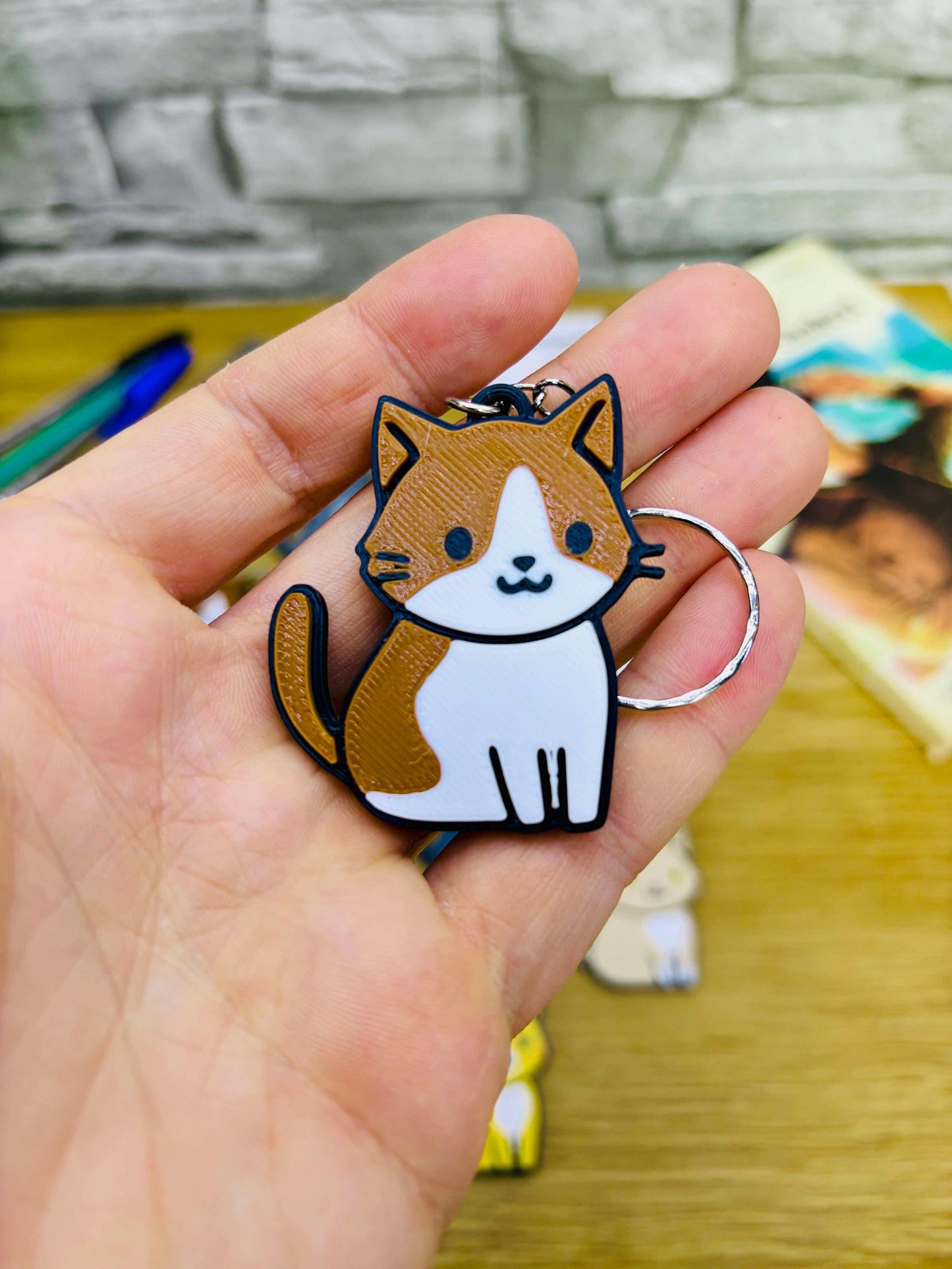 Cat keychains