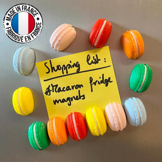 Aimants de réfrigérateur Macarons