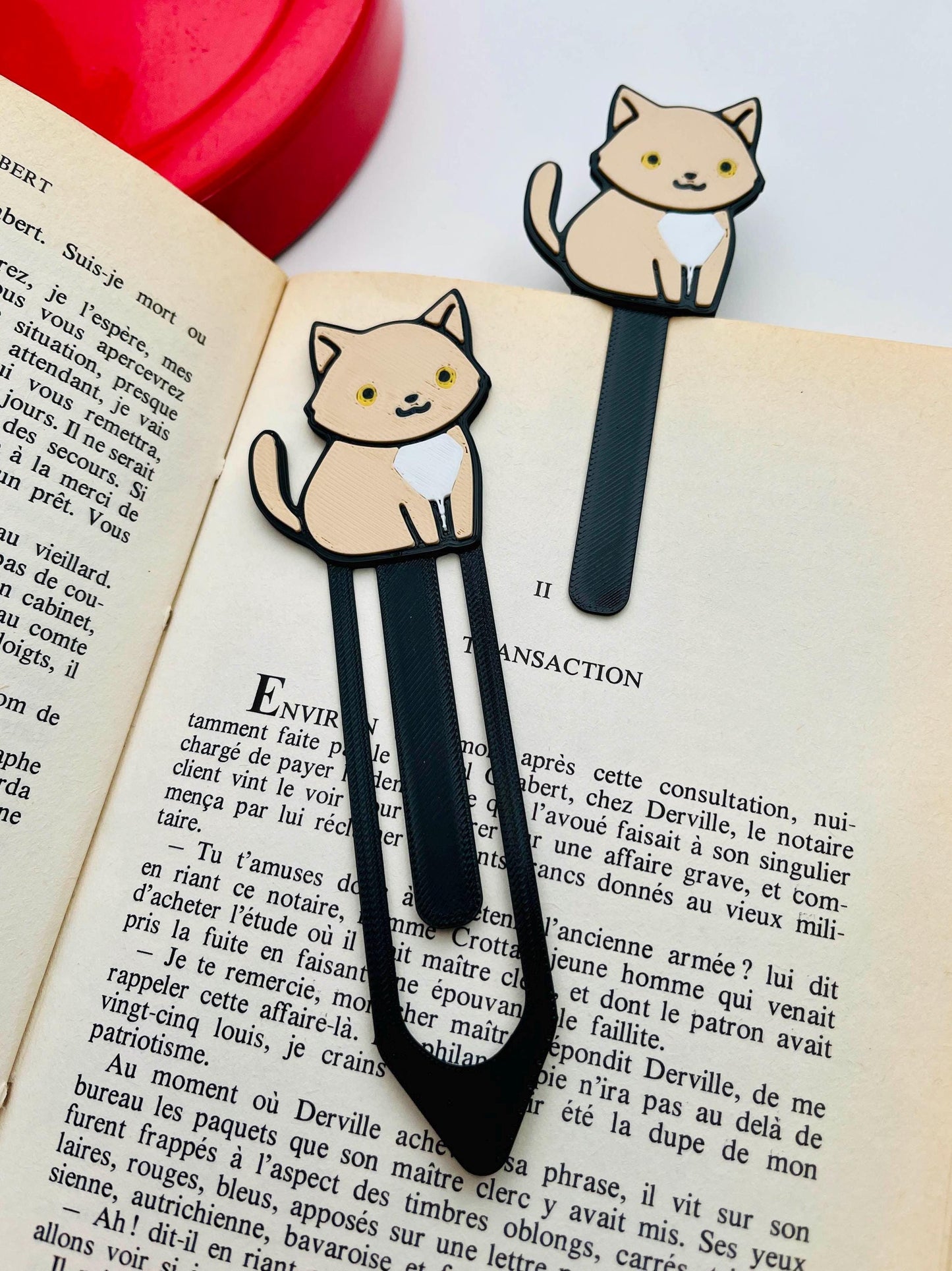 Cat bookmarks