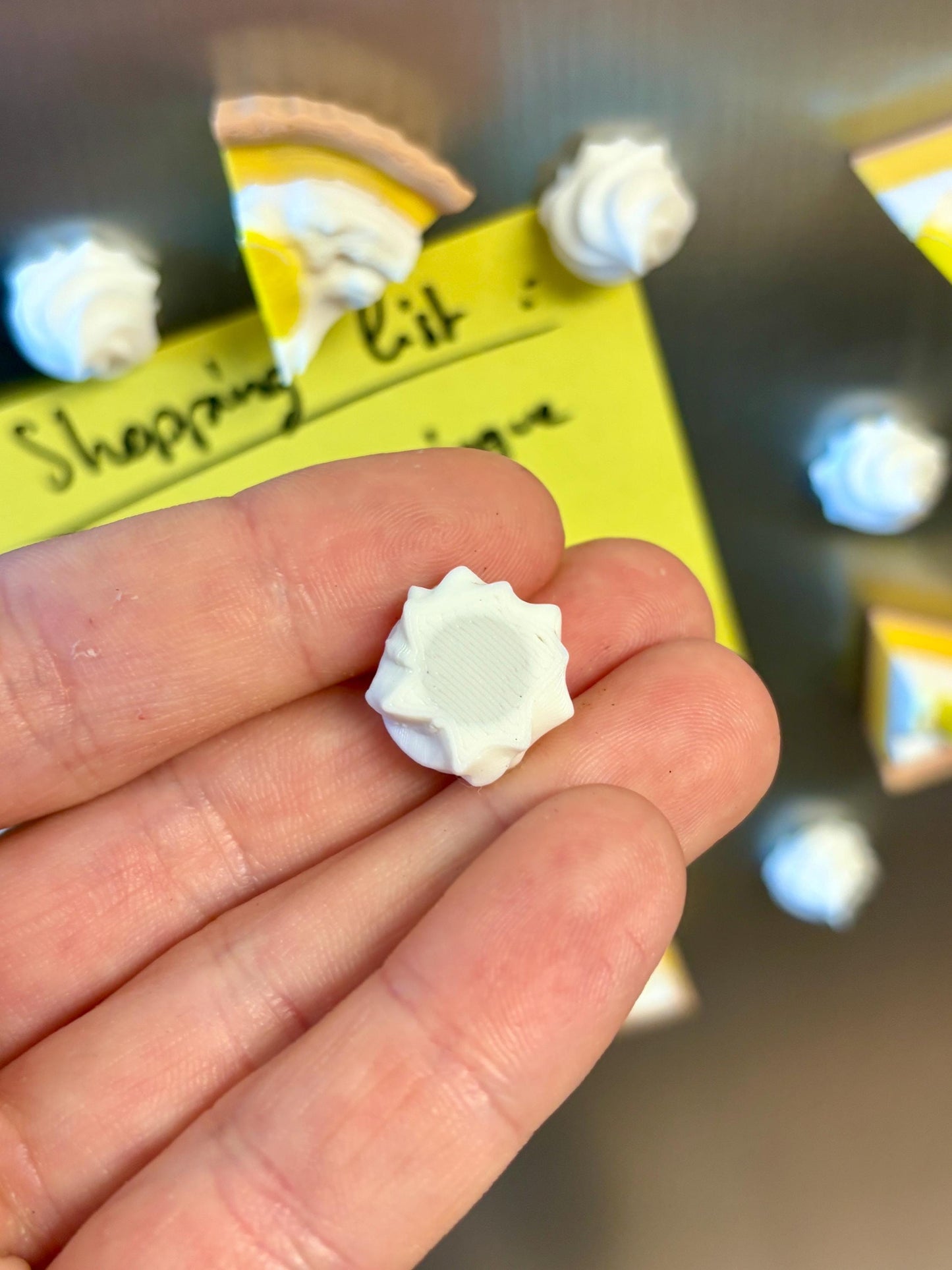 Lemon Meringue Pie Refrigerator Magnets