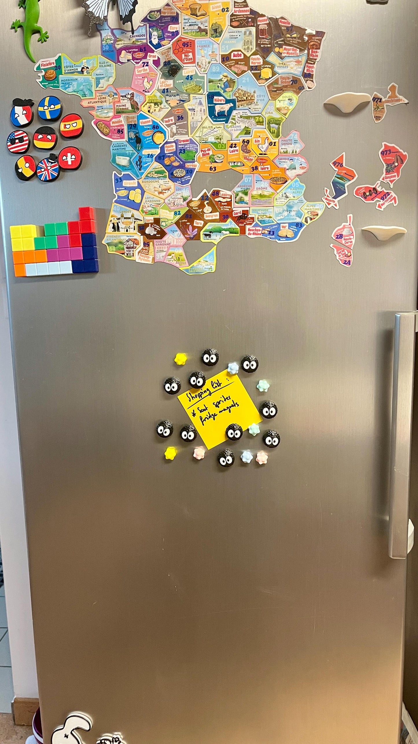 Susuwatari Refrigerator Magnets