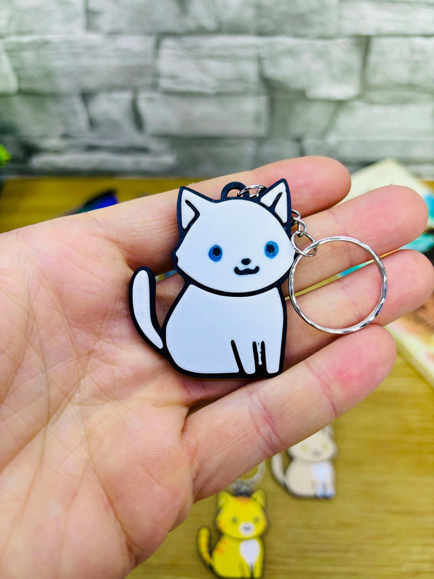Cat keychains