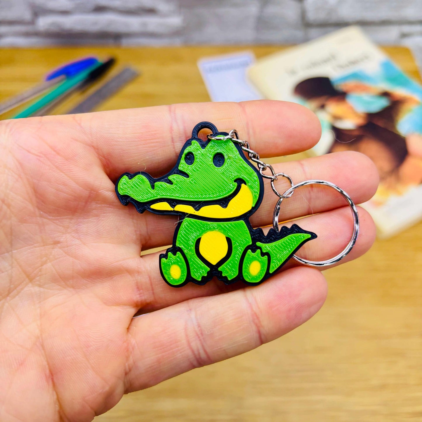 Safari Animal Keychains