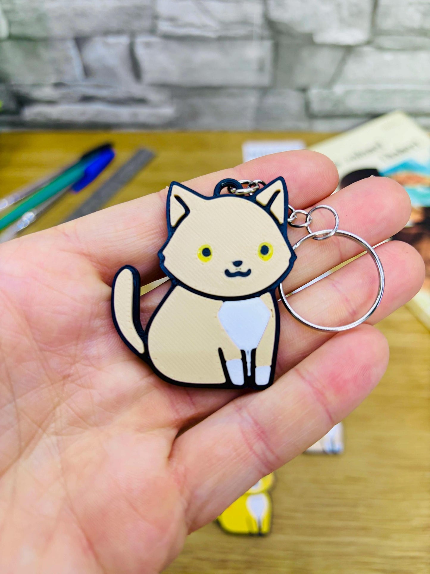 Cat keychains