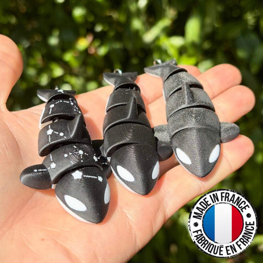 Porte-clés orques articulées