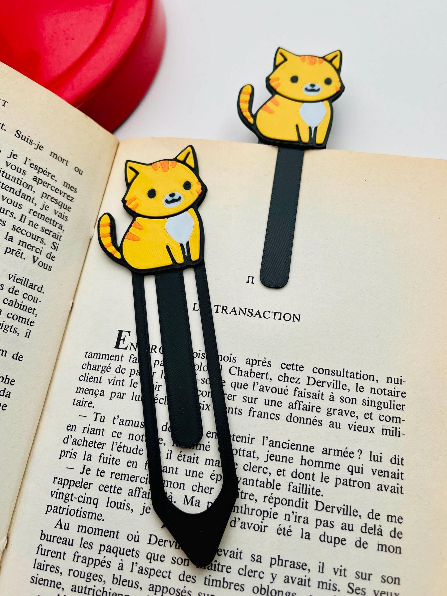 Cat bookmarks