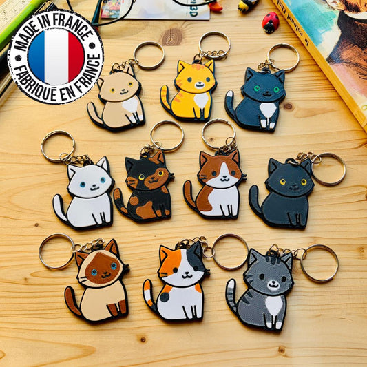 Cat keychains