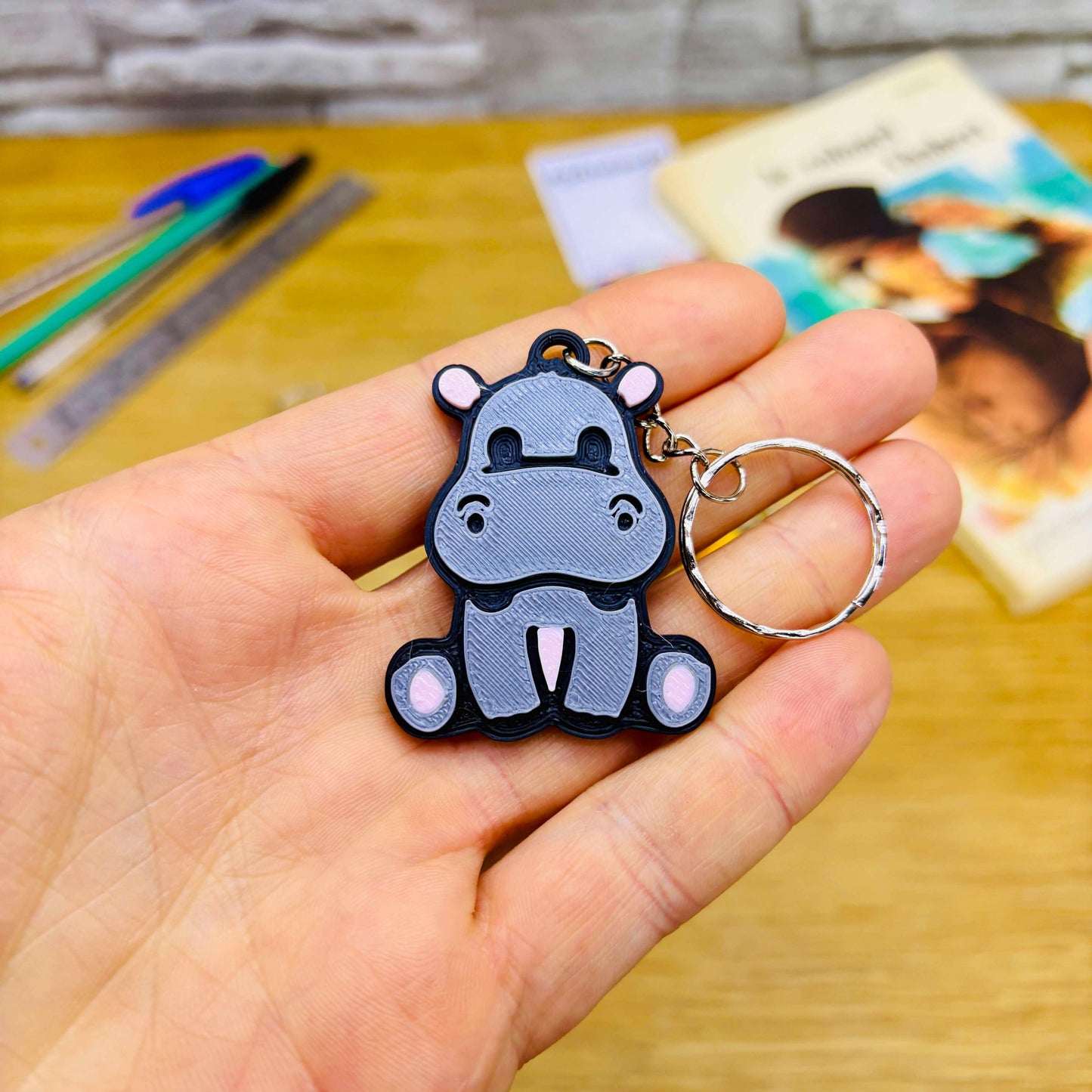 Safari Animal Keychains