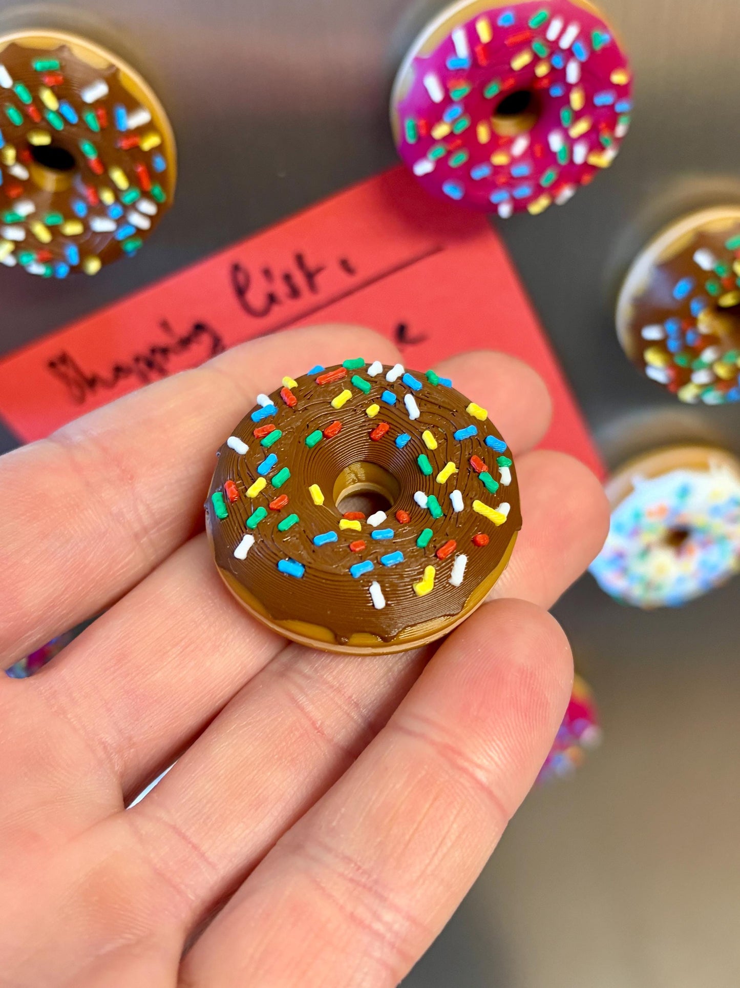 Aimants de réfrigérateur Donuts