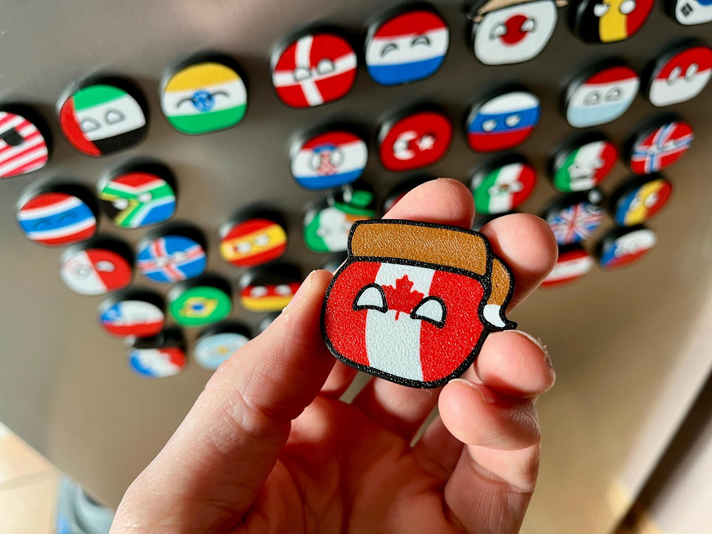 Countryball Refrigerator Magnets