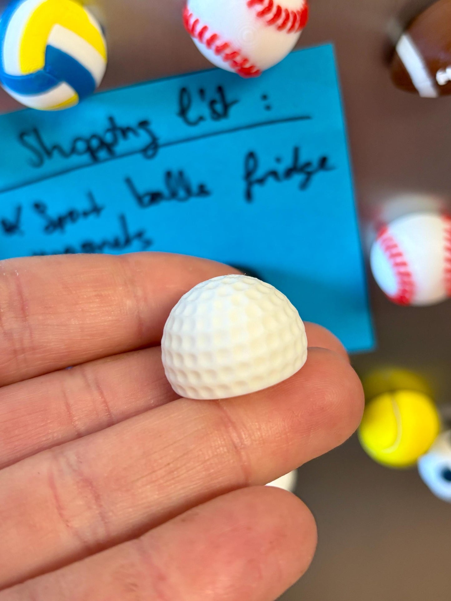 Sports Balls Refrigerator Magnets