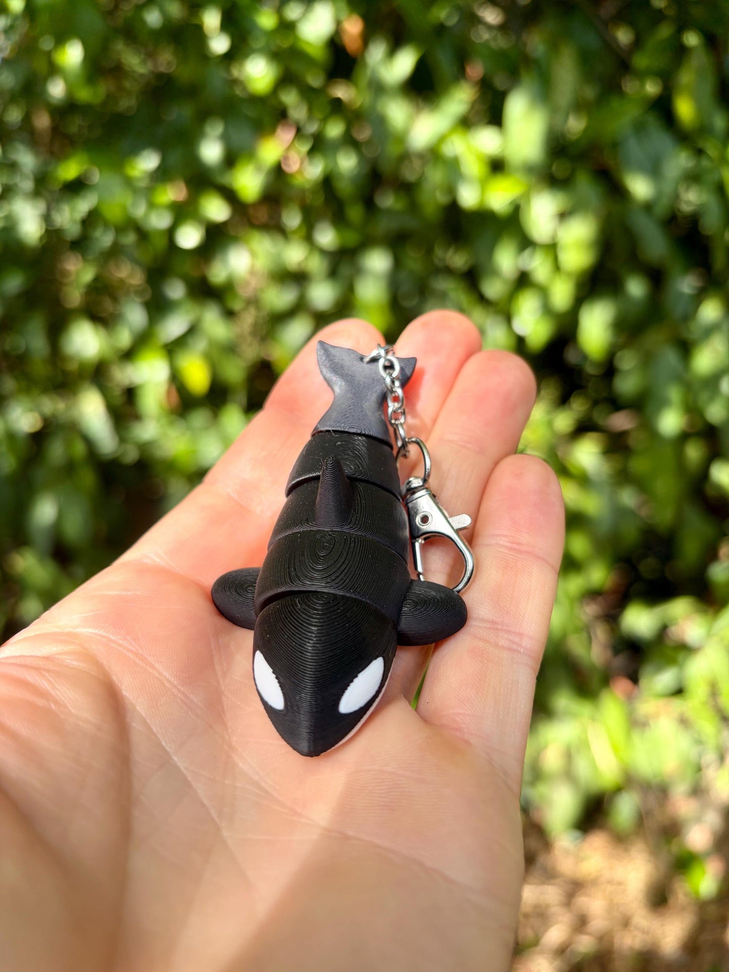 Articulated Orca Keychains