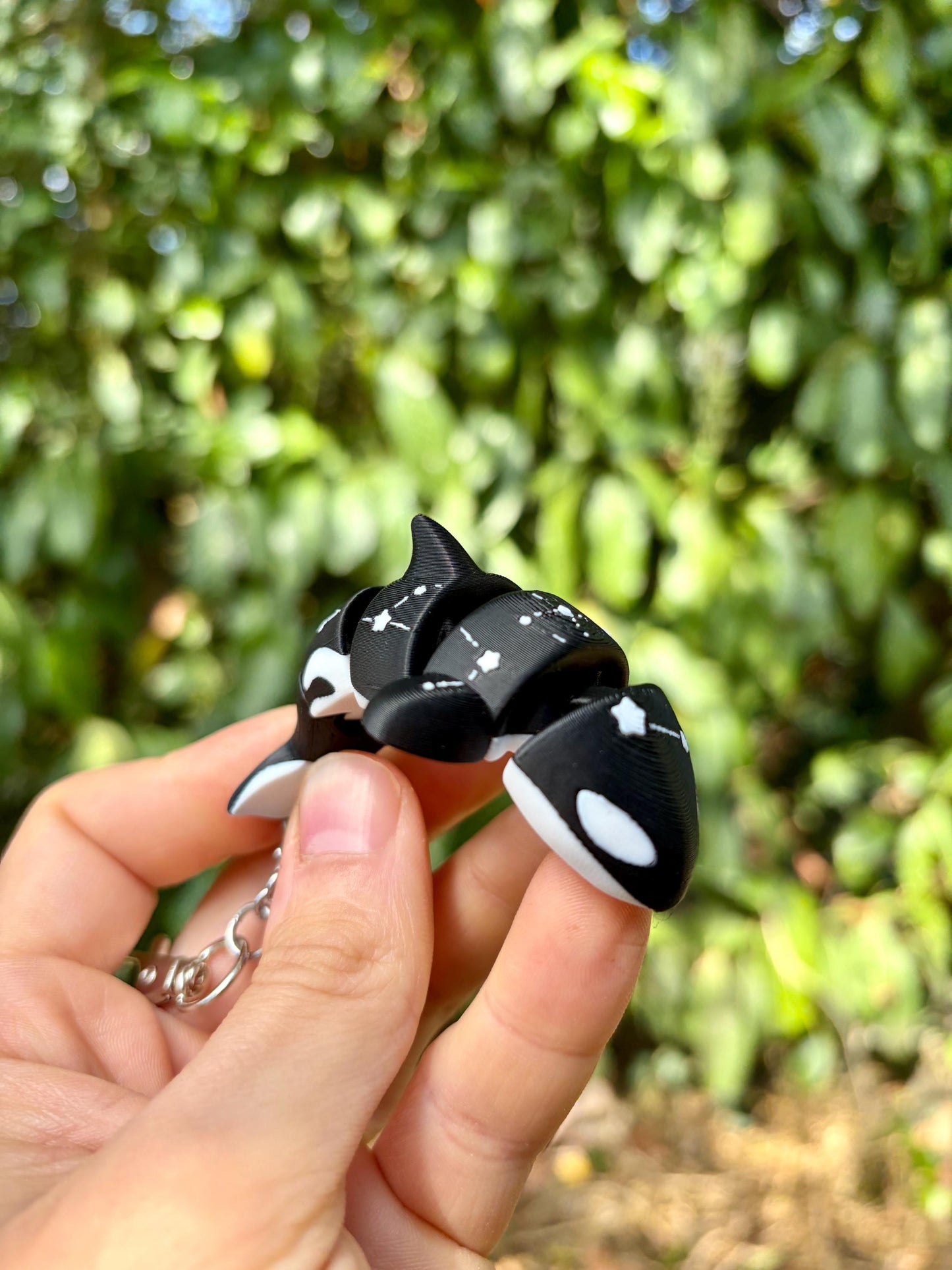 Articulated Orca Keychains