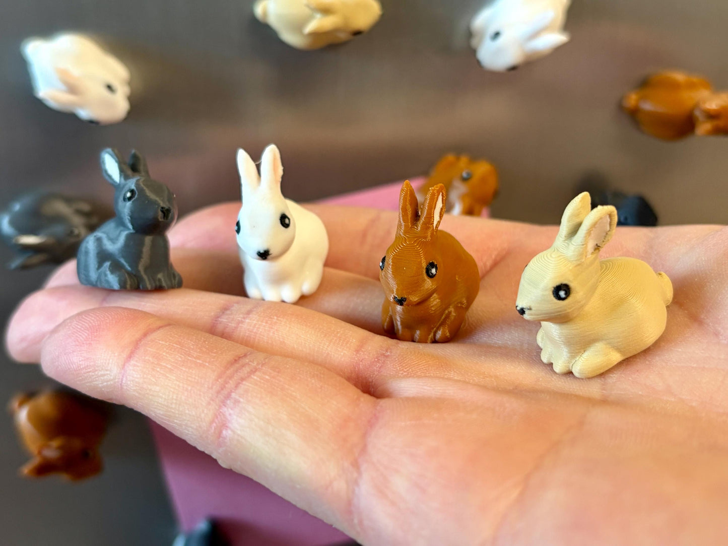 Rabbit refrigerator magnets
