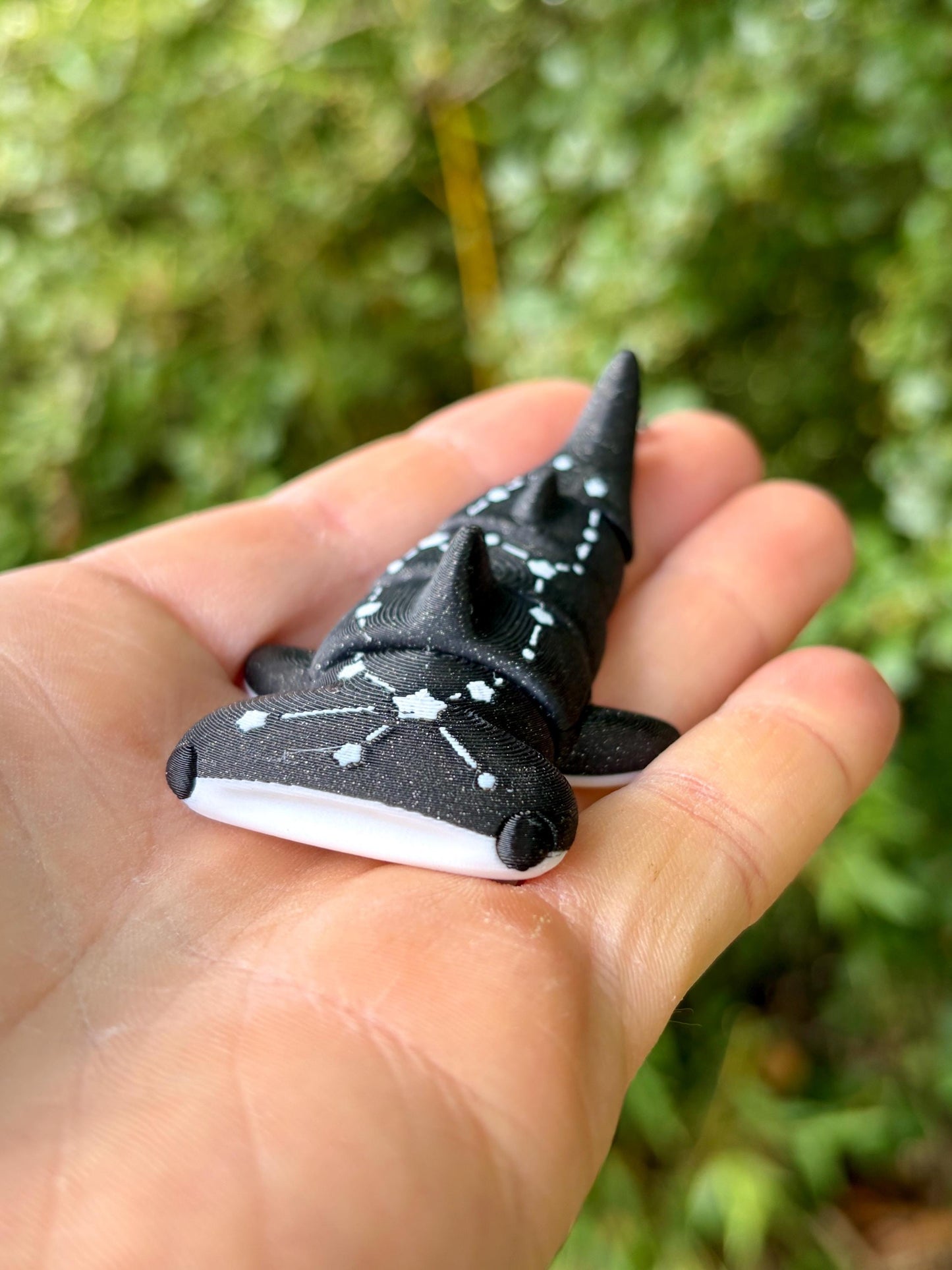 Articulated Hammerhead Shark Keychains