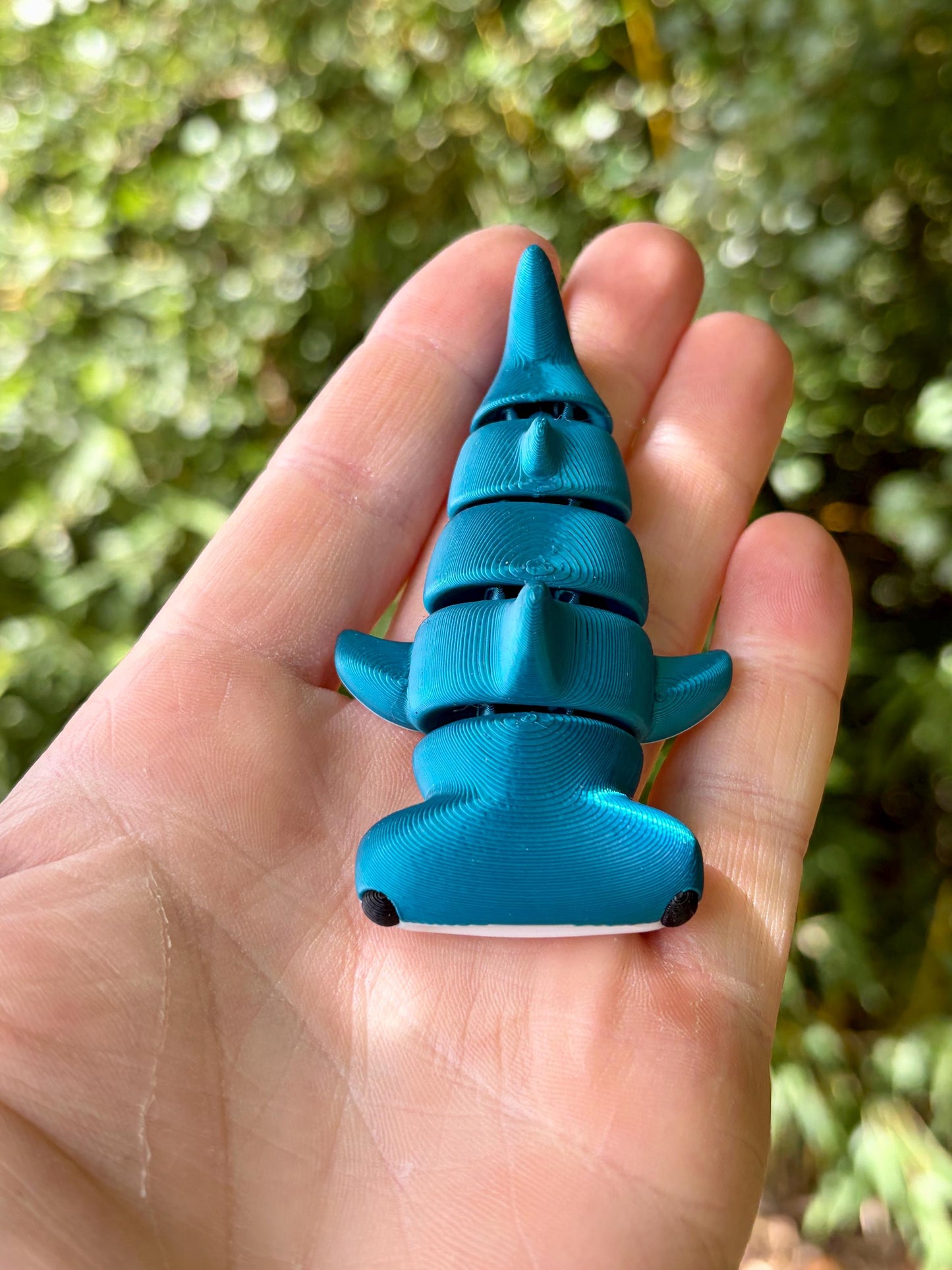 Articulated Hammerhead Shark Keychains