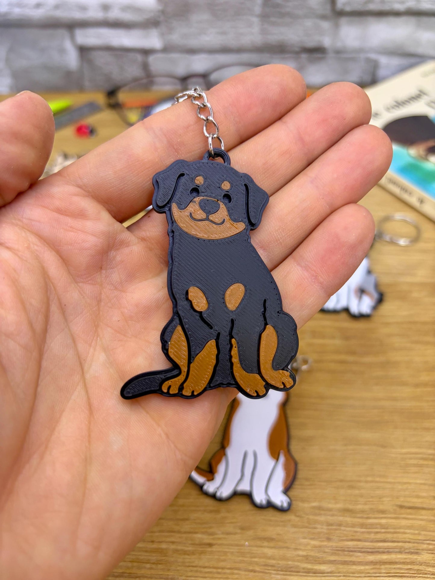 Keychains for large dogs