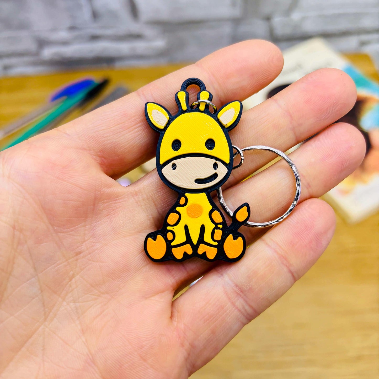Safari Animal Keychains