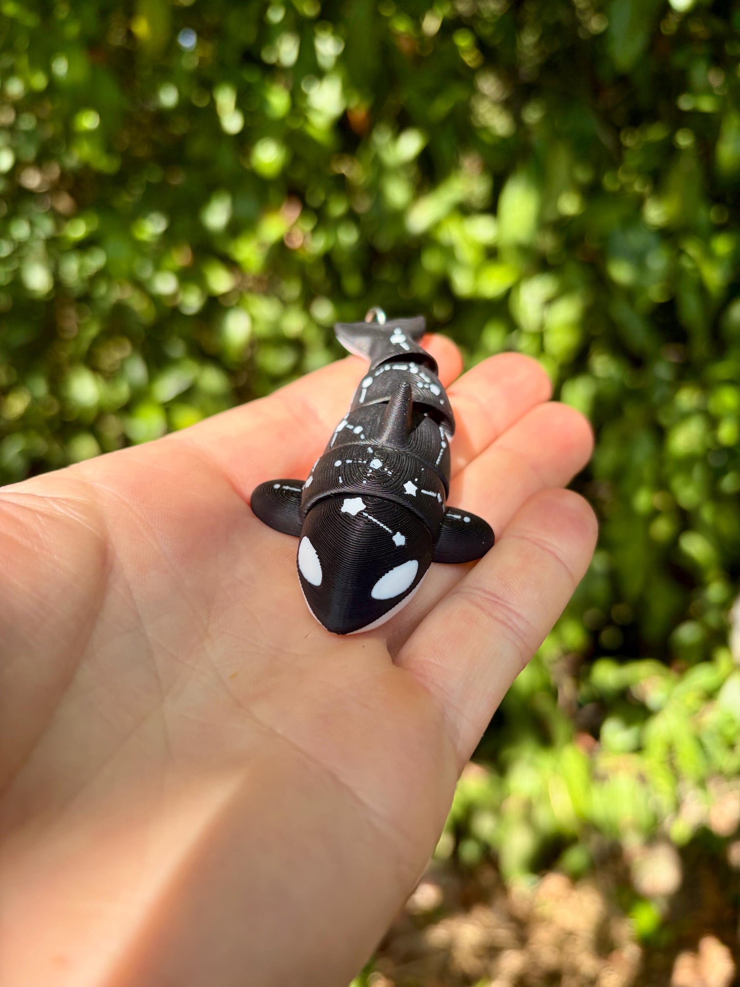 Articulated Orca Keychains
