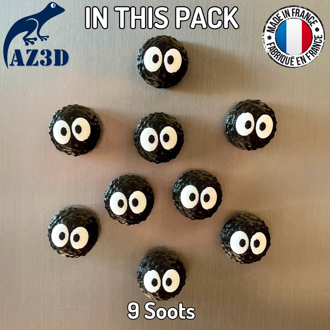 Susuwatari Refrigerator Magnets