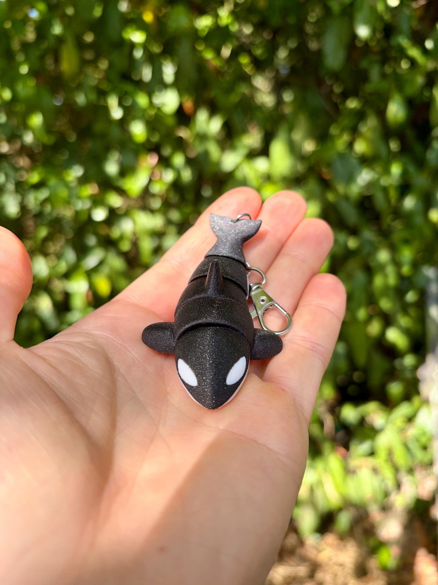 Articulated Orca Keychains